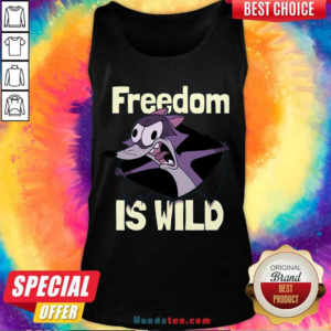 Freedom Is Wild tank-top