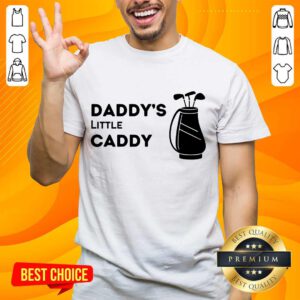 Daddy's Little Caddy Golf T-shirt