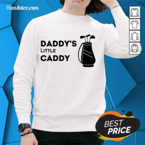 Daddy's Little Caddy Golf sweater