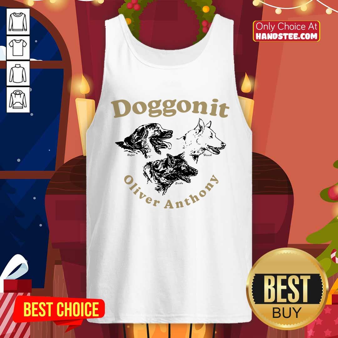 Doggonit Oliver Anthony tank-top