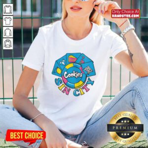 Cookies Pick A Card Sin City v-neck