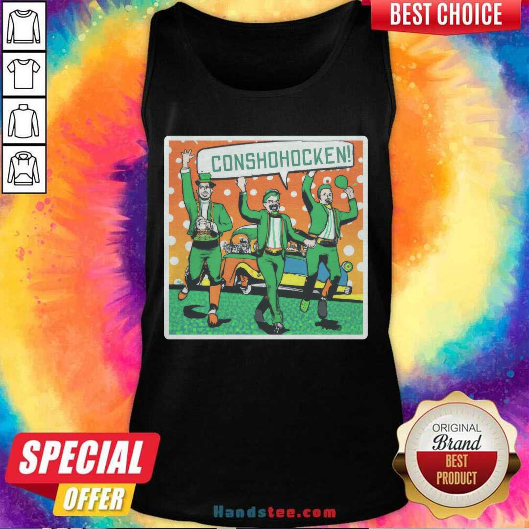 Conshohocken Saint Patrick's Day tank-top