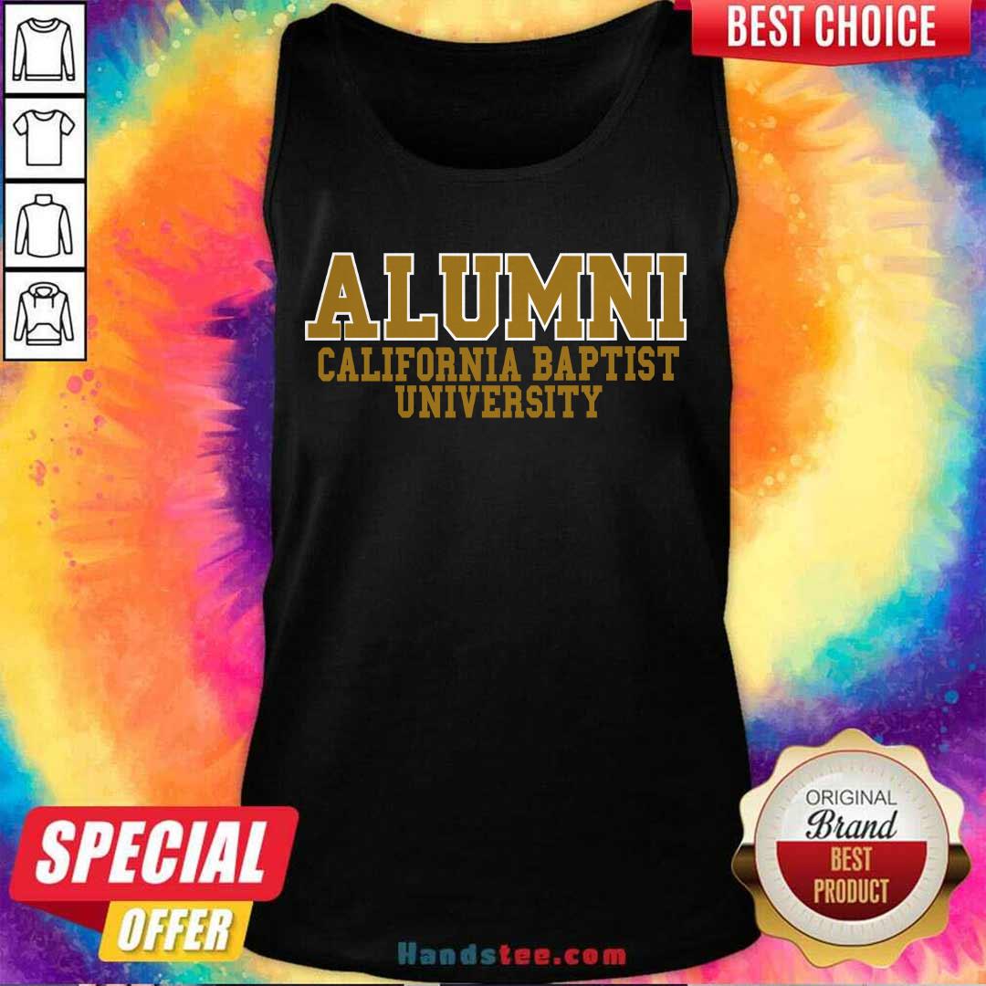 Alumni California Baptist University tank-top