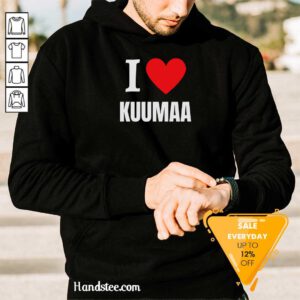Cute I Love Kuumaa Hoodie