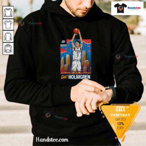 Chet Holmgren OKC Thunder Skyline Player Hoodie