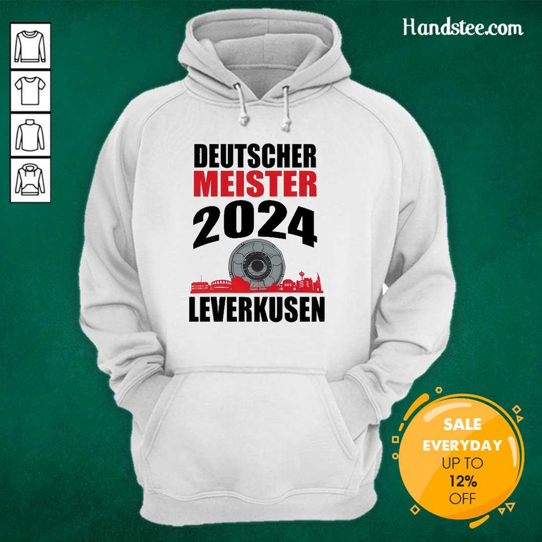 Bayer Leverkusen 2024 Champions Deutscher Meister Hoodie