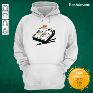 Tasty Peach Sushi Box Hoodie