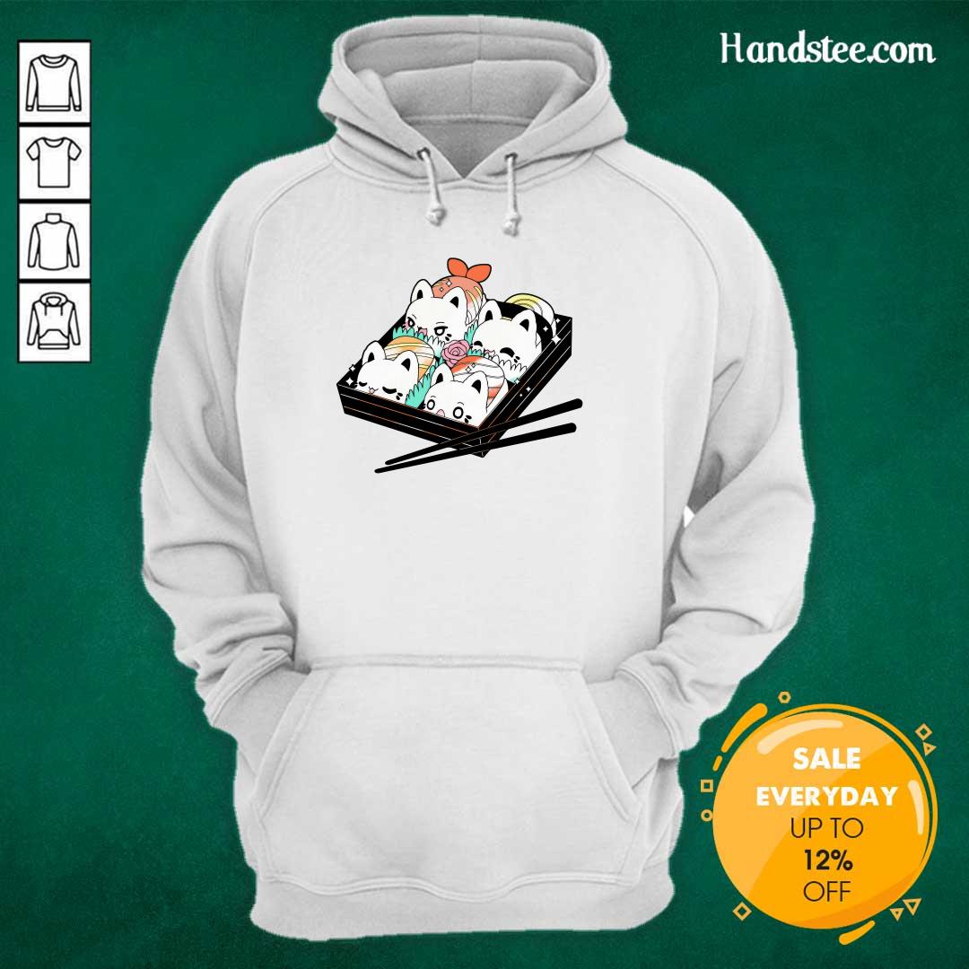 Tasty Peach Sushi Box Hoodie