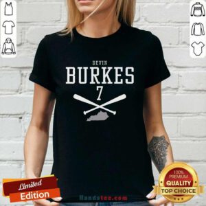 Burkes Baseball Bats ladies-tee
