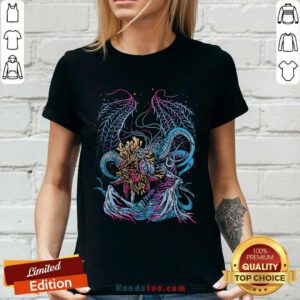 Bloodborne Daughter of the Cosmos Black ladies-tee
