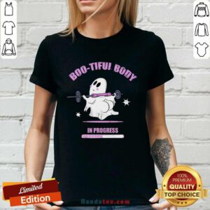 Bootiful Body In Progress Washed Gym Ladies-tee