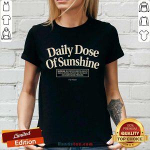 Daily Dose Of Sunshine Ladies-tee