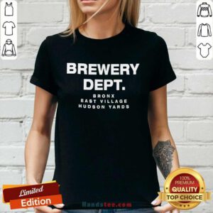 Brewery Dept Bronx East Village Hudson Yards Ladies-tee