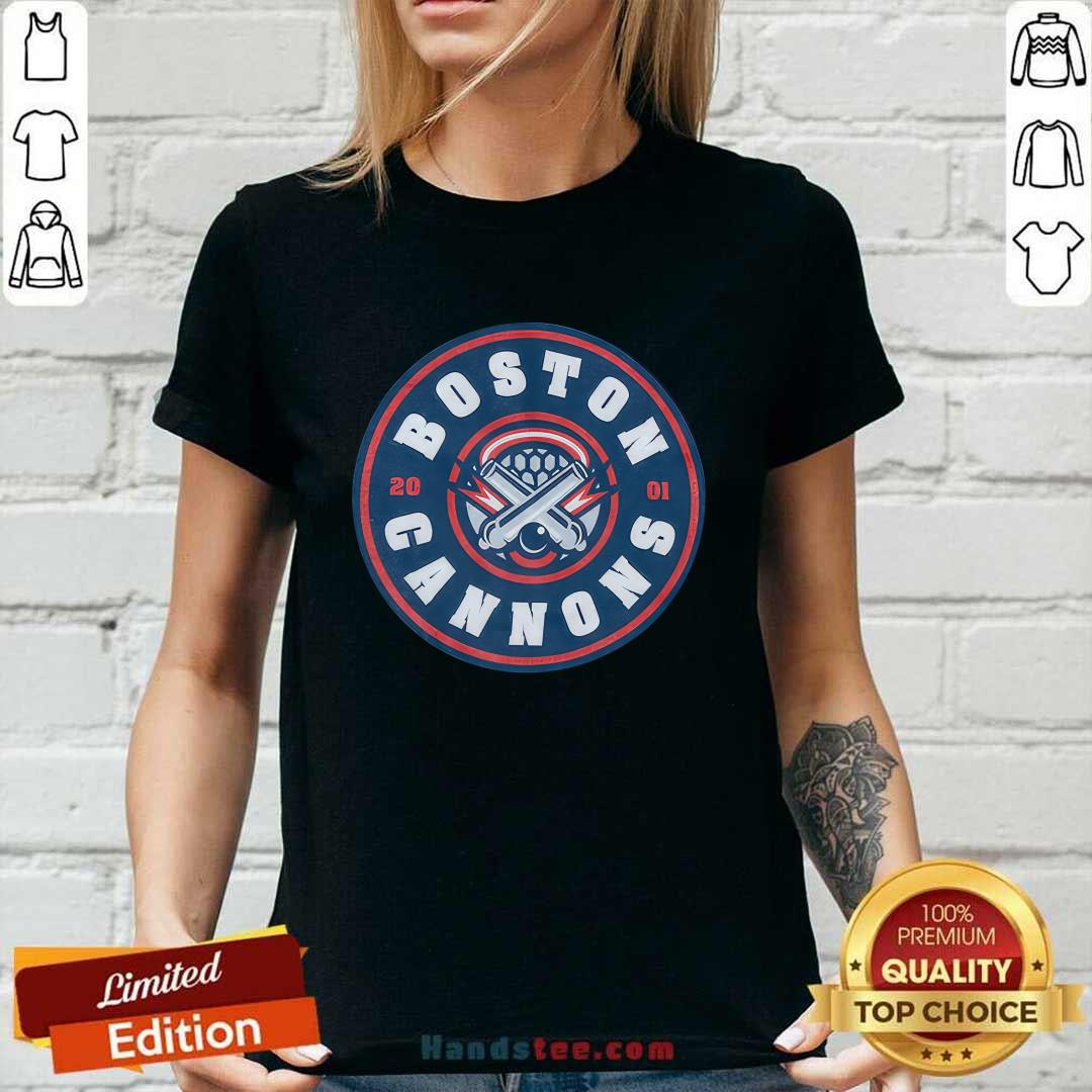 Champion Boston Cannons Primary Logo Ladies-tee
