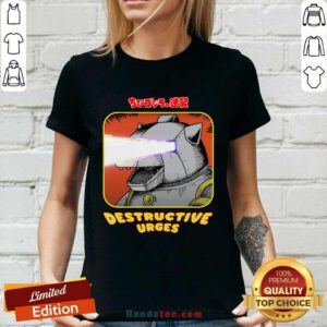 Chibi Godzilla Chibi Mechagodzilla Destructive Urges Ladies-tee