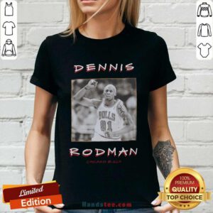 Chicago Bulls Dennis Rodman Ladies-tee