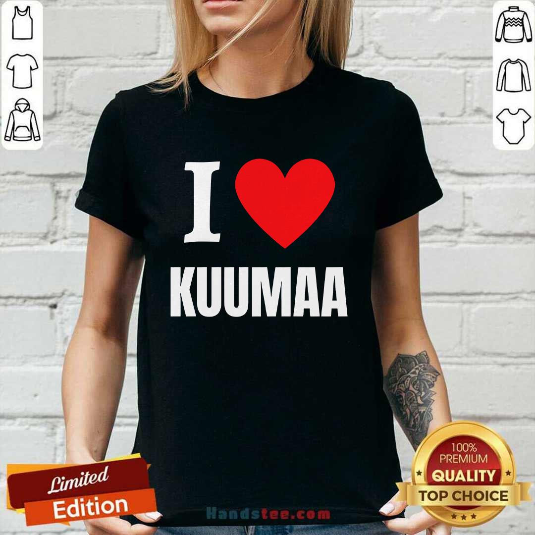 Cute I Love Kuumaa Ladies-tee