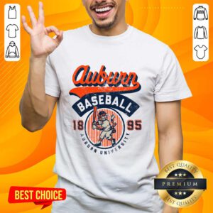 Auburn Tigers Baseball Aubie T-Shirt
