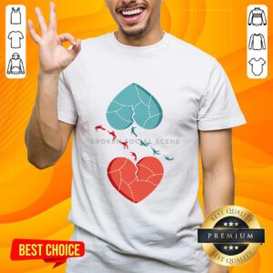 Broken Social Scene Heart T-shirt