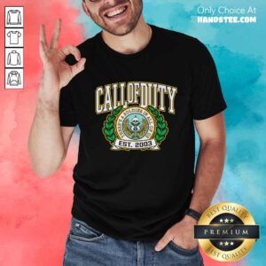 Call of Duty Alma Mater There's Soldier In All Off US T-shirt