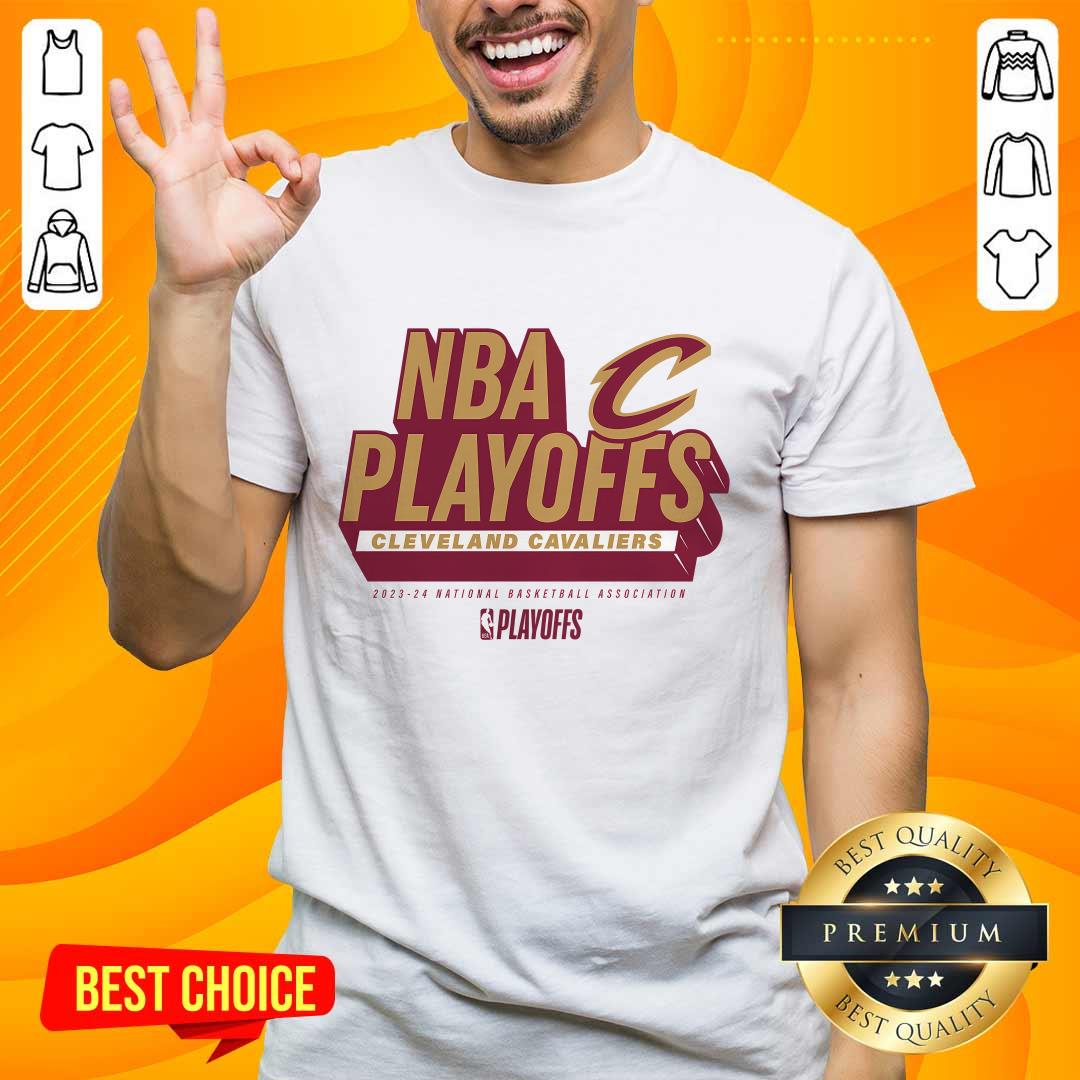 Cleveland Cavaliers 2024 NBA Playoffs Defensive Stance T-Shirt