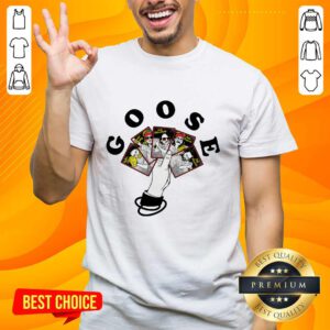 Baseball Cards Goose T-shirt