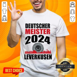 Bayer Leverkusen 2024 Champions Deutscher Meister T-shirt
