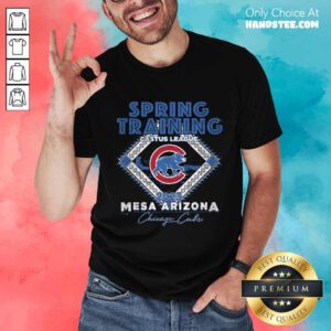 Chicago Cubs Spring Training Black T-Shirt