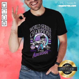 Arizona Diamondbacks World Series Champions Black T-shirt