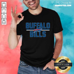 Black Buffalo Bills Mesh Team Graphic Long Sleeve T-Shirt