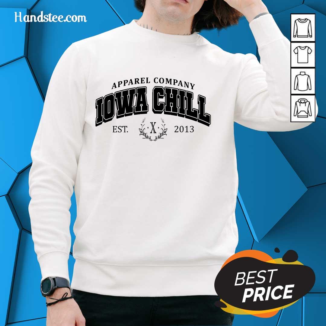 Apparel Company Iowa Chill Est 2013 Sweater