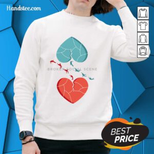 Broken Social Scene Heart sweater