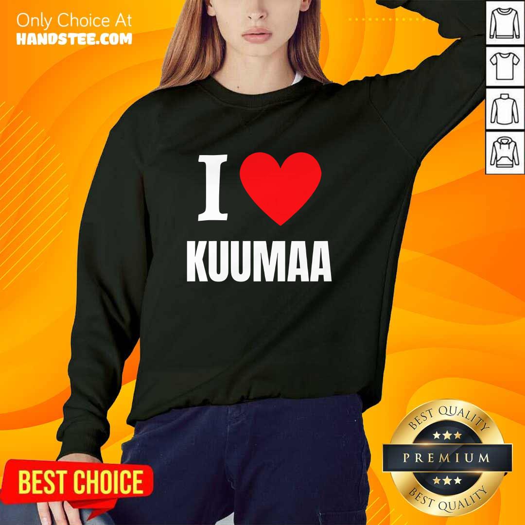 Cute I Love Kuumaa Sweater