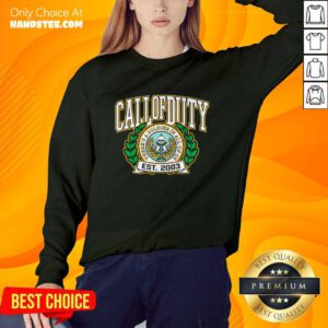 Call of Duty Alma Mater There's Soldier In All Off US Sweater