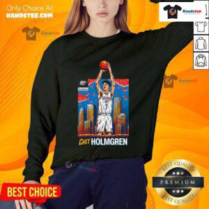 Chet Holmgren OKC Thunder Skyline Player Sweater