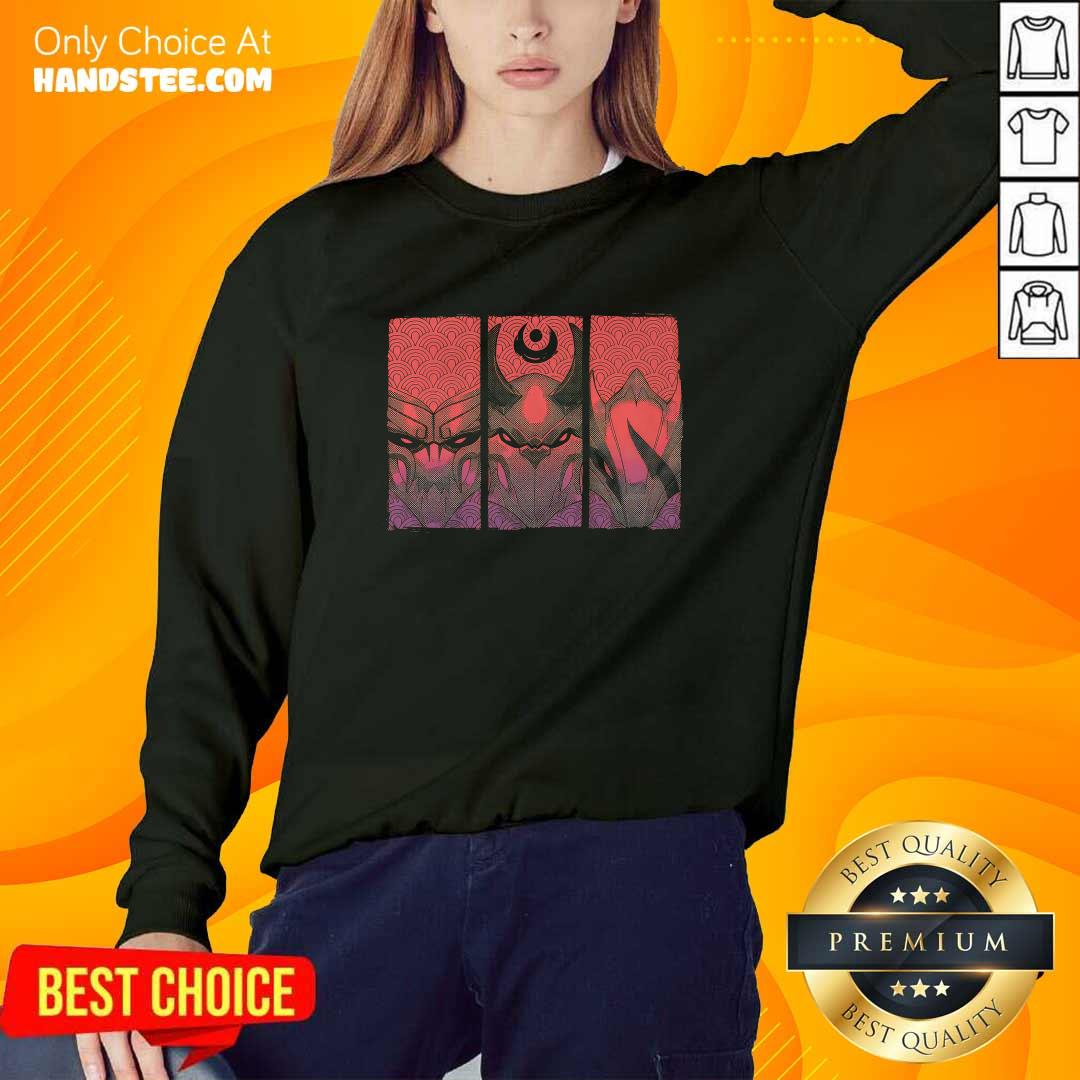 Blood Moon Masks League of Legends Sweater