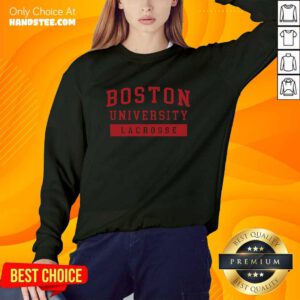 Boston University Lacrosse Sweater