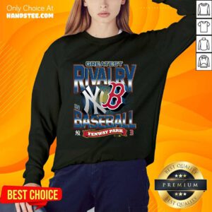 Boston Red Sox 47 Greatest Rivalry Baseball Tubular Vintage Sweater