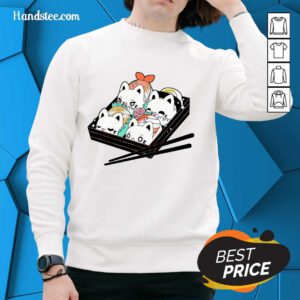 Tasty Peach Sushi Box Sweater