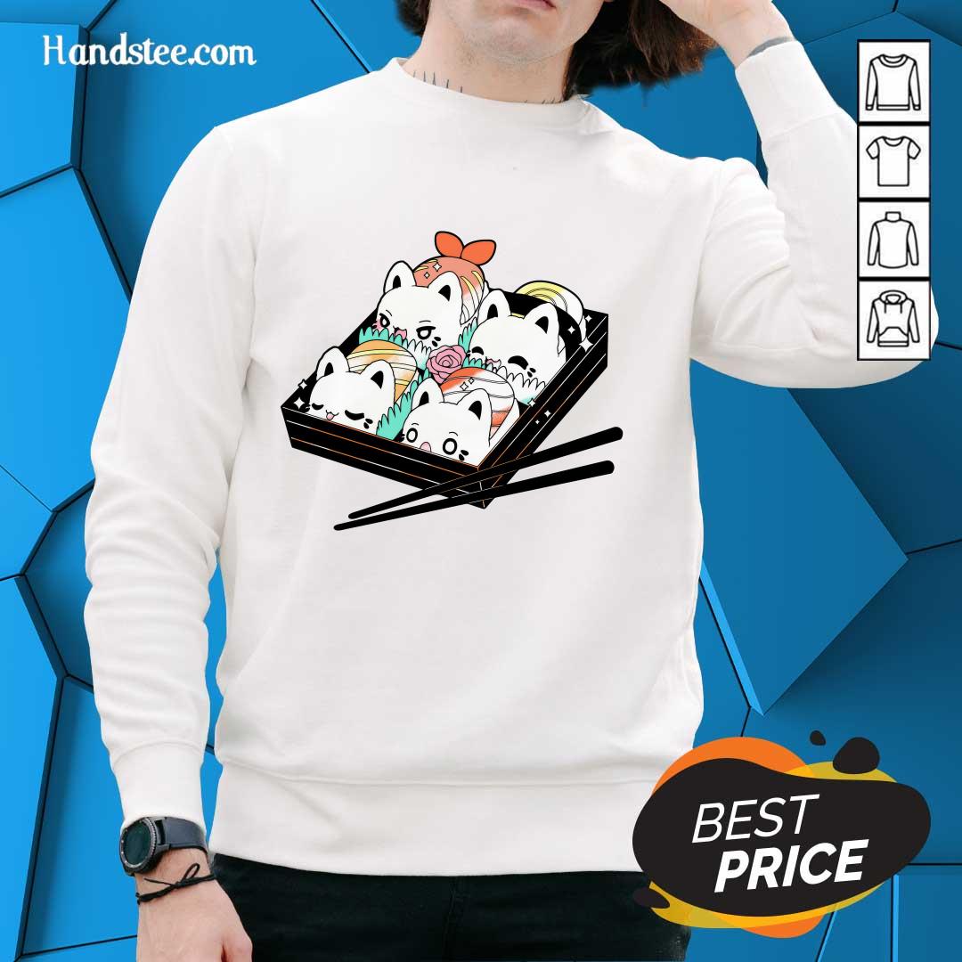 Tasty Peach Sushi Box Sweater