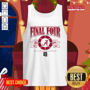 Alabama Crimson Tide Final Four 2024 NCAA Men's Basketball Championship tank-top