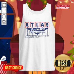 Atlas Super Market 54th And College Ave Tank-top