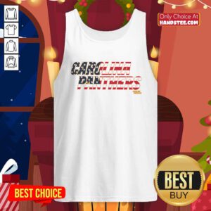 Carolina Panthers Flag Script Franklin Tank-top
