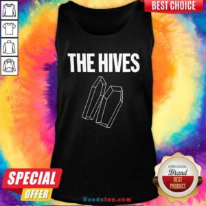 Coffin Glow The Hives In The Dark Black Tank-top