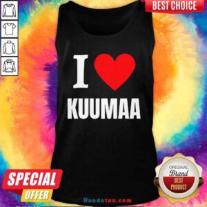 Cute I Love Kuumaa Tank-top