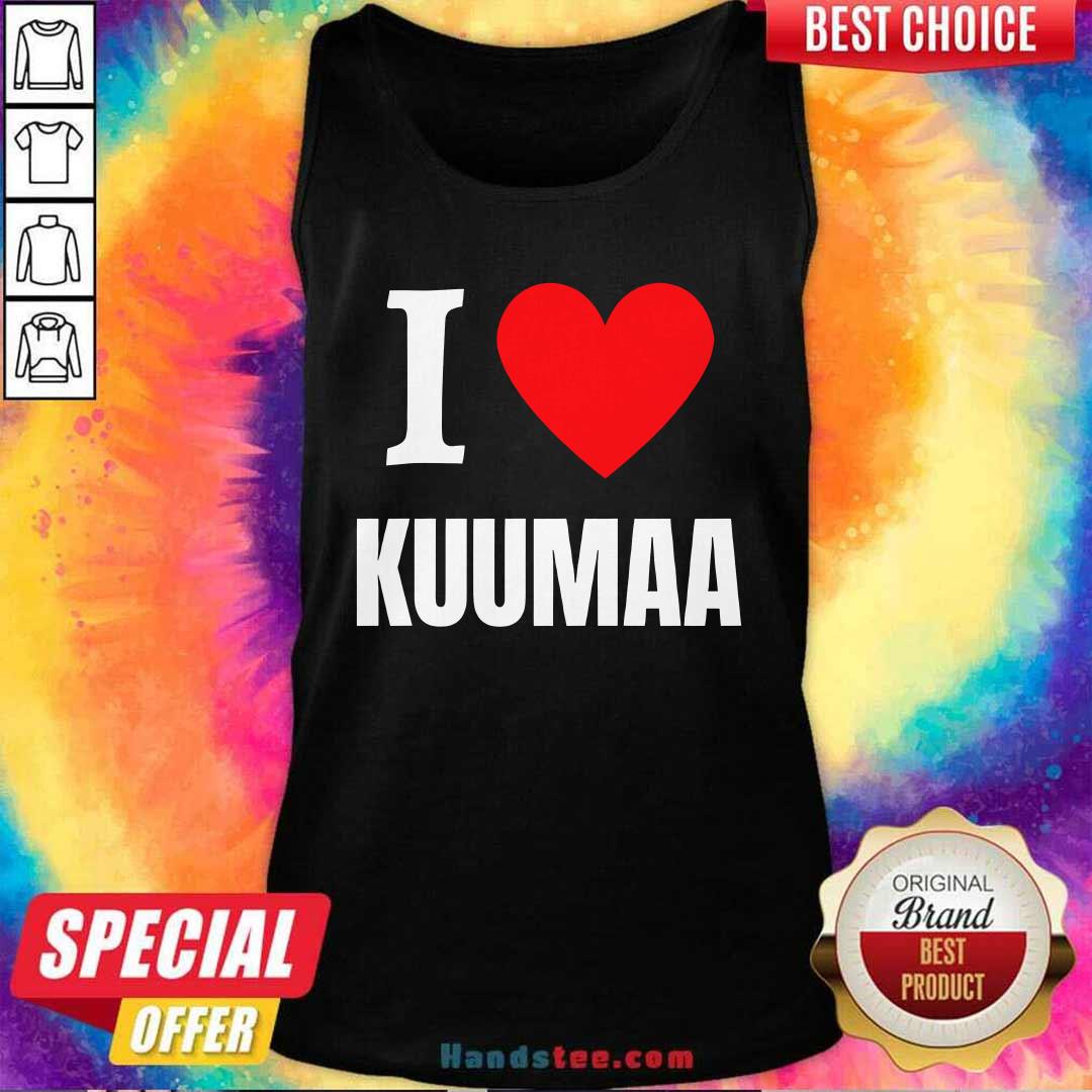 Cute I Love Kuumaa Tank-top