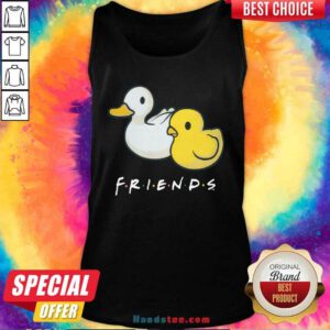 Chick and Duck Friends tank-top
