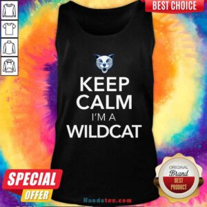 Daemen College Wildcats Keep Calm tank-top