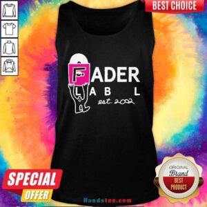 Fader Label Est 2002 tank-top