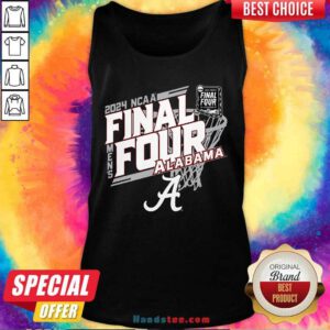 Alabama Crimson Tide 2024 NCAA Men's Basketball Tournament March Madness Final Four tank-top